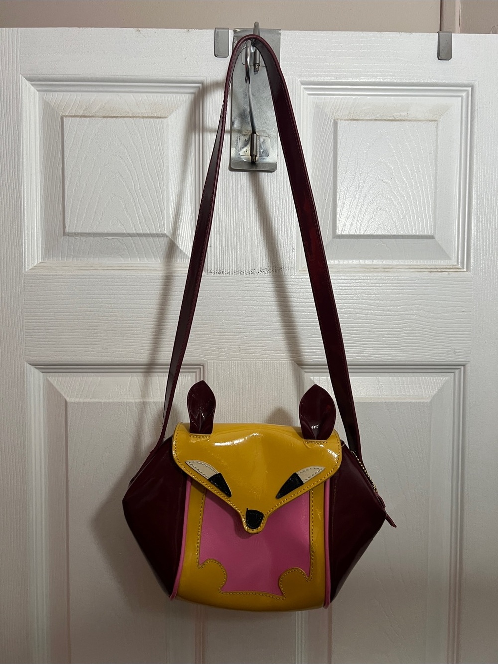 H&M LEATHER FOX PURSE